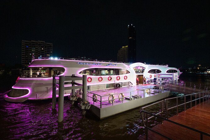 5 Star Luxury Bangkok Dinner Cruise On Wonderful Pearl Cruise - Bangkok Dinner Cruise on Wonderful Pearl: The Real Value in Two Hours