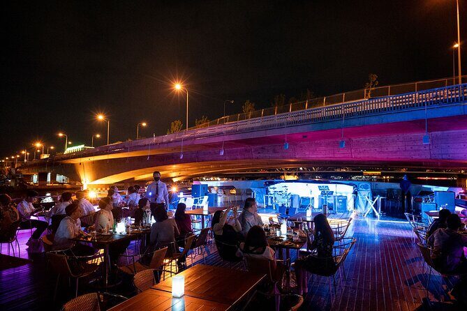 5 Star Luxury Bangkok Dinner Cruise On Wonderful Pearl Cruise - Grand Palace Stop: The Benefit of Seeing It Lit Up