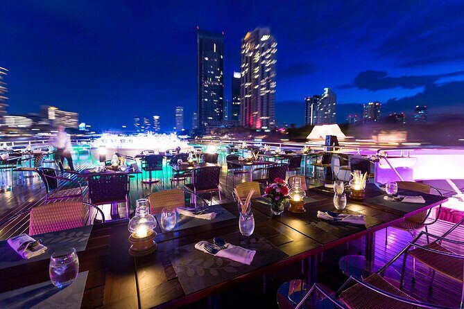 5 Star Luxury Bangkok Dinner Cruise On Wonderful Pearl Cruise - Entertainment: Live Music Band and Classical Dance Energy