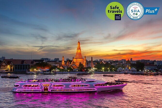 5 Star Luxury Bangkok Dinner Cruise On Wonderful Pearl Cruise - River City Bangkok Meeting Point: Timing and Check-In Clarity