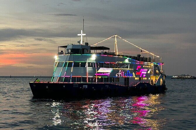 All Star Dinner Cruise with Cabaret Show in Pattaya - Getting On Board at Laem Bali Hai Pier E (and Why the Timing Matters)