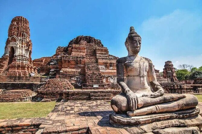 Ayutthaya Guided UNESCO Heritage Tour Including Lunch & Transfers - Stop 2: Wat Yai Chai Mongkol and the Temple-Study Connection