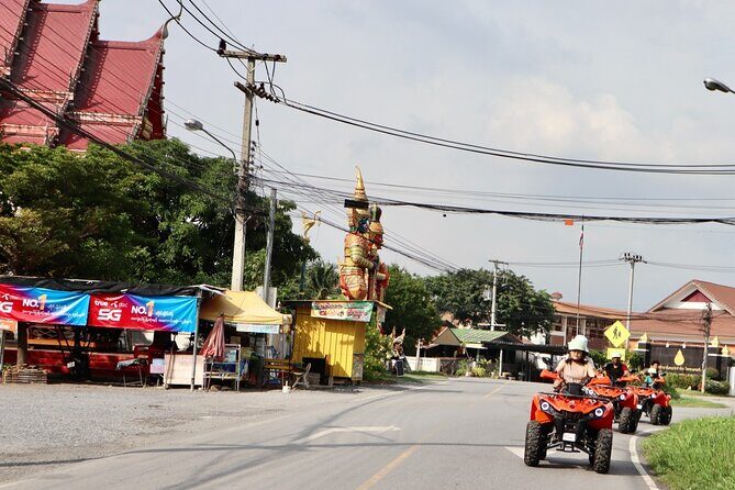 Ayutthaya Heritage Town Cultural Triangle Tour by ATV - Wat Dusittharam and Wat Maheyong: the 15th-century feel