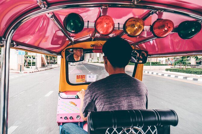 Ayutthaya Heritage Town Cultural Triangle Tour by ATV - Tuk-tuk transfer and the floating market start