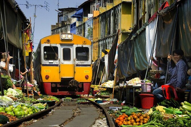 Ayutthaya, Maeklong Railway, Damnoen Saduak Floating Market - Maeklong Railway Market: The Train-Track Moment You Plan Around