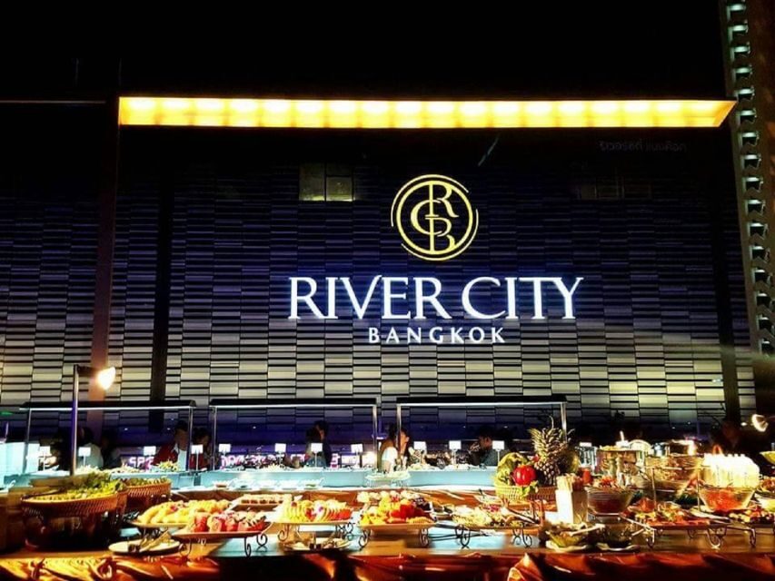 Bangkok: 2-Hour Dinner & Shows on White Orchid River Cruise - Checking In at ASIATIQUE and the River City Complex