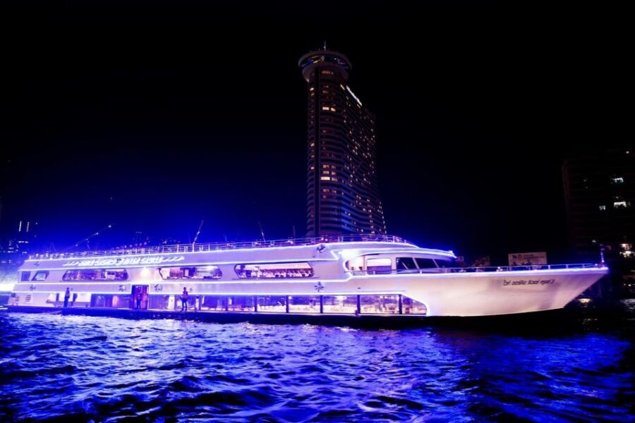 Bangkok: 2-Hour Dinner & Shows on White Orchid River Cruise - Buffet Dinner: Thai and International, With Hot Refill Rhythm