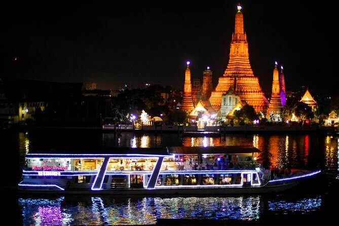 Bangkok Best Midnight Food Tour by Tuk Tuk - The digestion break: flower market + temple pause