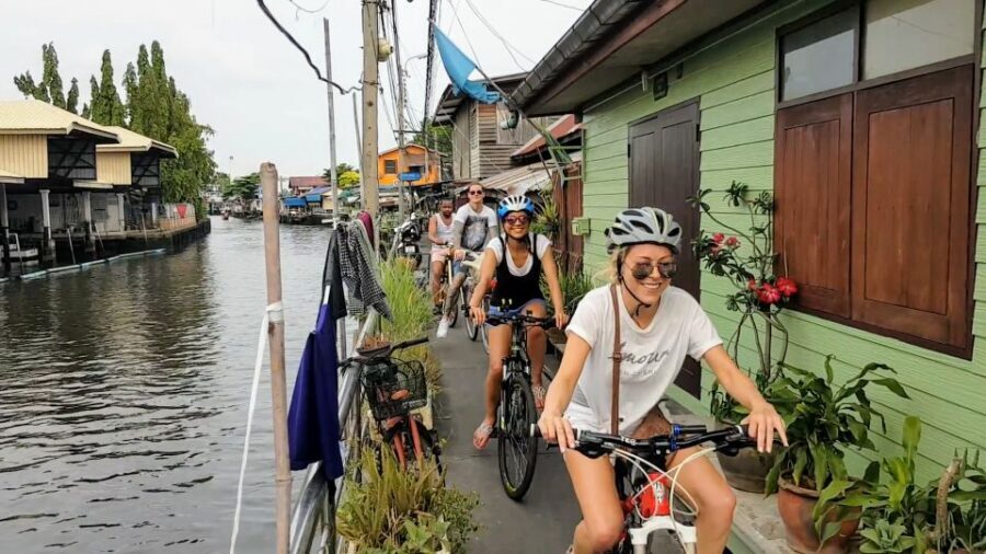 Bangkok: Bike and Canal Boat Tour with Lunch - The Artist’s House lunch by the canal: where the day slows down