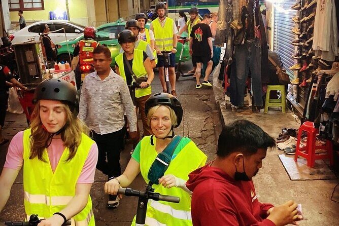 Bangkok by Night with Escooter &/or Bike - Safety and Smooth Riding on Bangkok’s Side Streets
