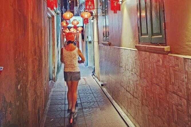 Bangkok by Night with Escooter &/or Bike - Canals, Murals, and River Views: The Best Part for Atmosphere