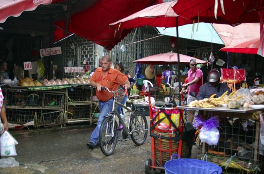 Bangkok: City Culture half-day Bike Tour - Lumpini Park and the monitor lizard moment