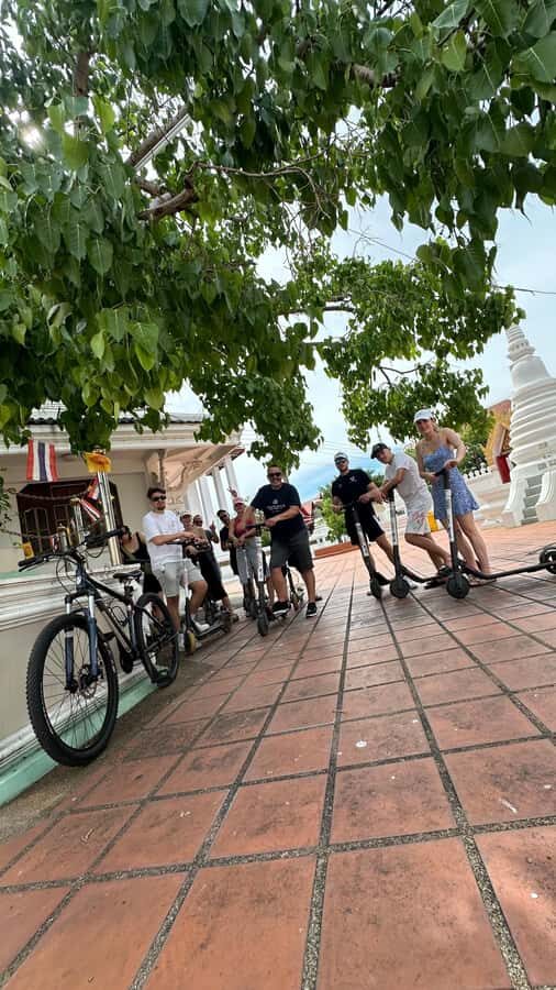 Bangkok: City Highlights Electric Scooter Tour - The Big Swing: a landmark worth the ride