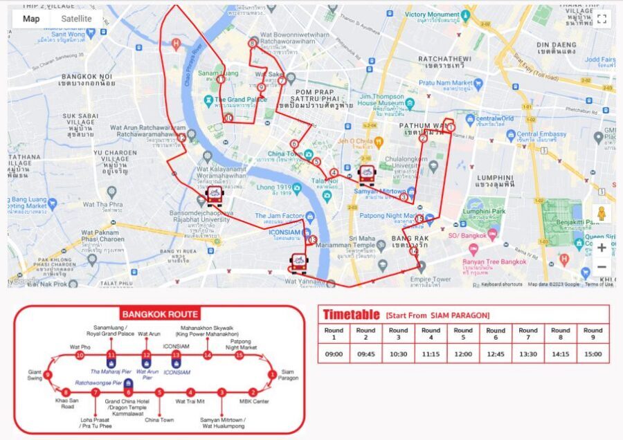 Bangkok: City Sightseeing Hop-On Hop-Off Bus Tour - Timing in Pattaya: departure times and how long a full loop really takes