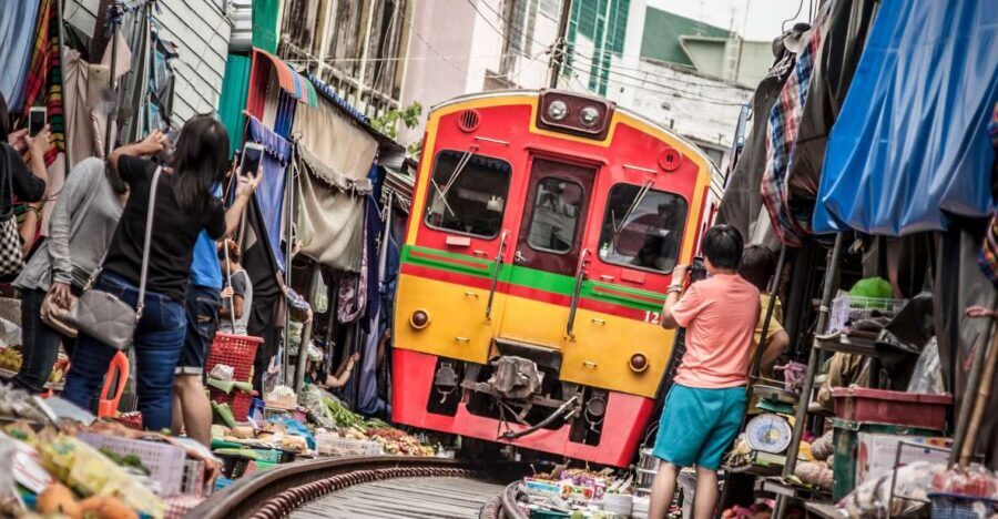 Bangkok: Damnoen Saduak, Train Market & Mahanakhon Day Trip - Key highlights you should know before you go