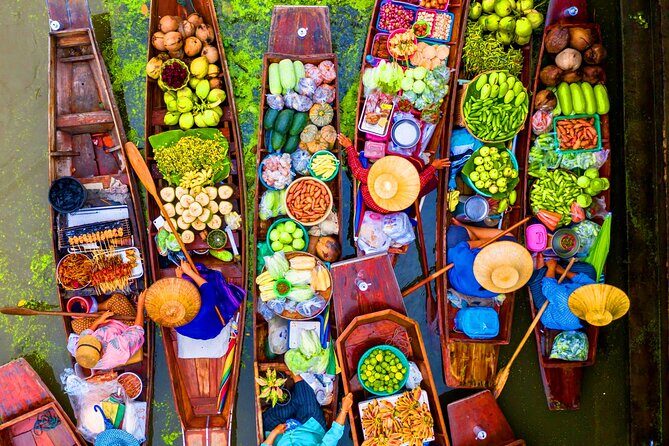 Bangkok: Floating Market and Train Market Experience - Ban Laem railway station: the open-air ride into the countryside