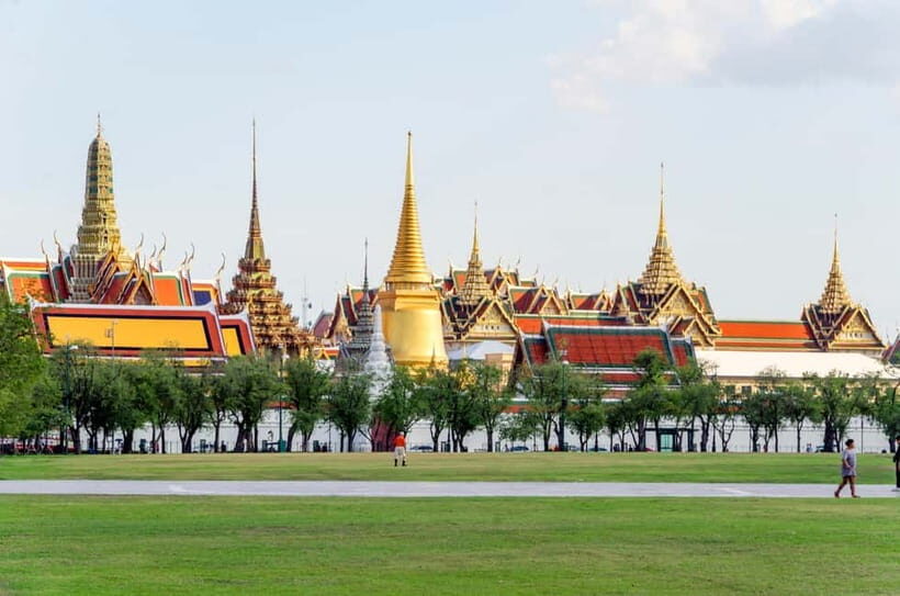 Bangkok: Grand Palace, Wat Pho, and Wat Arun Guided Tour - Wat Arun Across the River: Climb the Prang for River and City Views