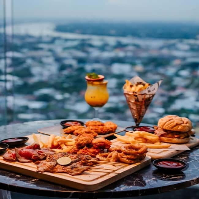 Bangkok: Gravity 87 Rooftop Lounge At Ramada Bangkok - Food and drink packages: how to judge the value