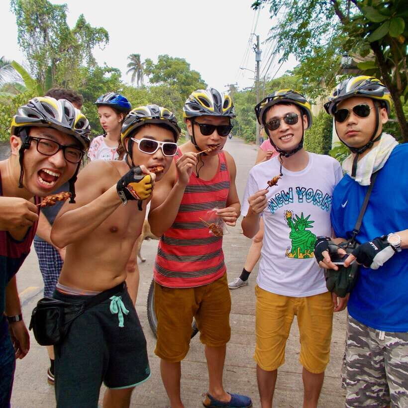 Bangkok green oasis guided bike tour with boat ride - Key highlights worth your attention