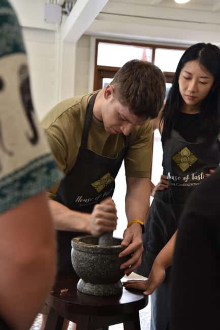 Bangkok: Hands-on Thai Cooking Class & Market Tour in Sathon - Market tour: what you’re learning beyond the shopping