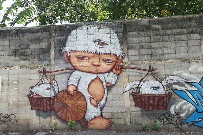 Bangkok Heritage & Street Art Private Walking Tour - Wat Suan Phlu: a calm pause off busy Charoen Krung