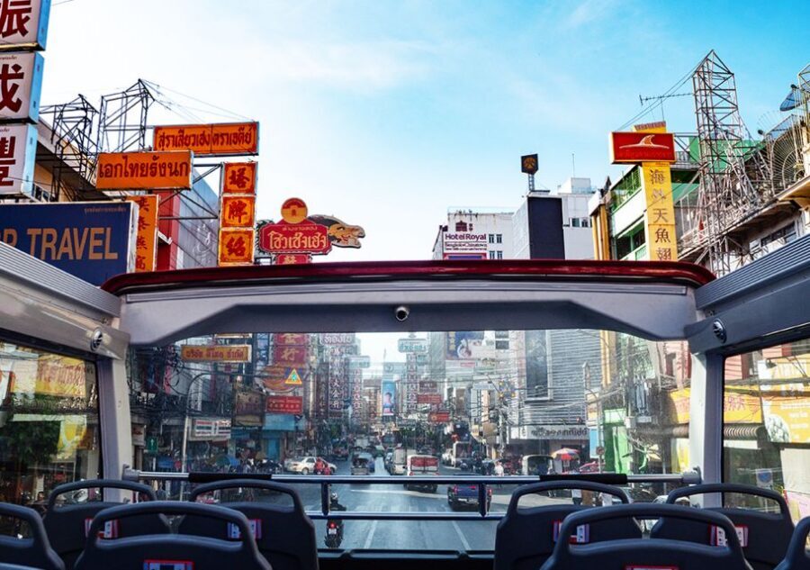 Bangkok: Hop-On Hop-Off Bus with 24, 48 or 72-Hour Validity - Seats and audio: learning the city while staying comfortable