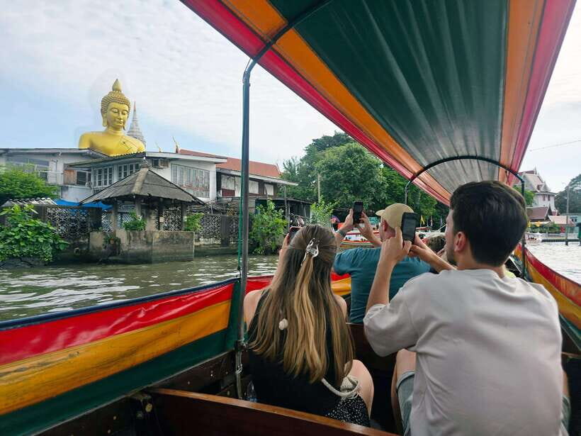 Bangkok Long Boat Canal a Big Buddha & Culture Markets Tour - Meeting at Tha Chang Pier: A Simple Plan for a Busy Spot