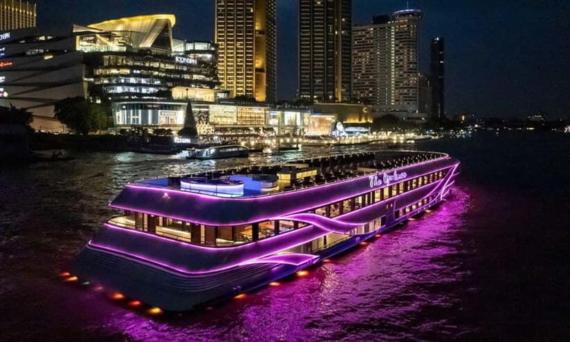 Bangkok: Luxury Dinner Cruise on Chao Phraya River - Buffet dinner with international and Thai flavors (what you’re really buying)