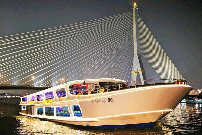 Bangkok Meridian Dinner Cruise from ICONSIAM - Night views on the Chao Phraya: what to watch for while you sail