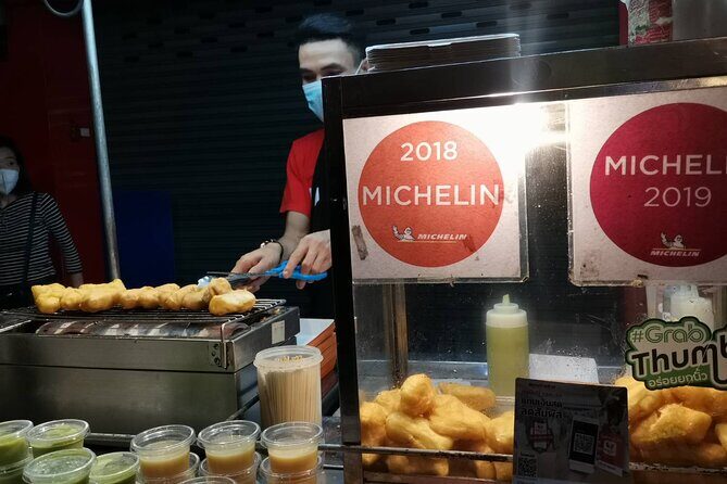 Bangkok: Michelin Guide Street Food Tour by Tuk Tuk - Stop Three: Nai Ek Rolled Noodles and Mini-Cigar Texture