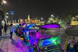 Bangkok Night Tour: Food, Temple & Tuk Tuk - Pak Khlong Flower Talat Original: A 24-Hour Market Walk That Feels Like a Movie