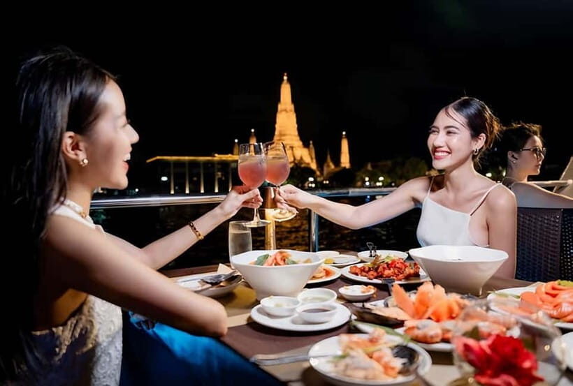 Bangkok: Opulence Luxury River Dinner Cruise with Live Band - Key things to know before you go