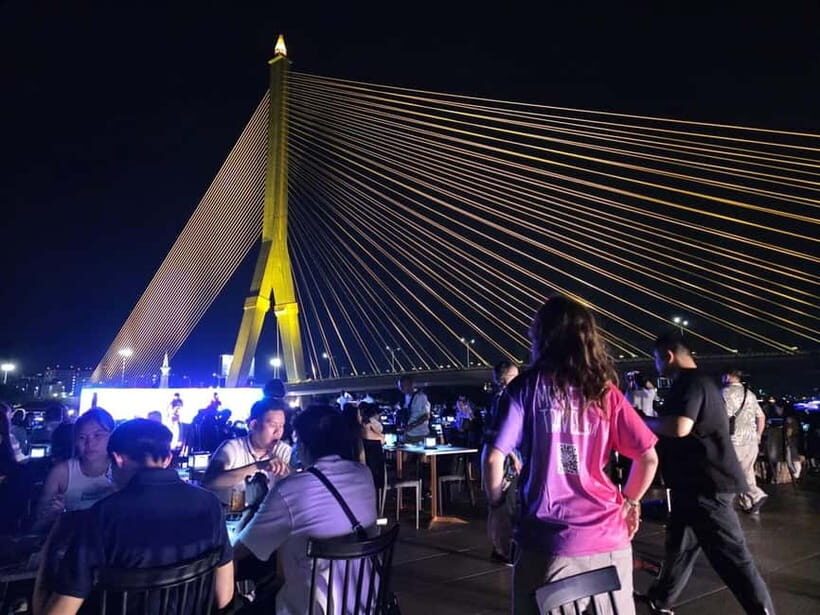 Bangkok: Opulence Luxury River Dinner Cruise - Icon Siam Pier 2 to the top deck: how the 2 hours play out