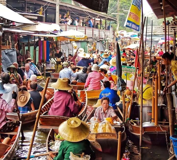 Bangkok: Railway, Floating Market & Chao Phraya Cruise Tour - Key highlights to know before you go