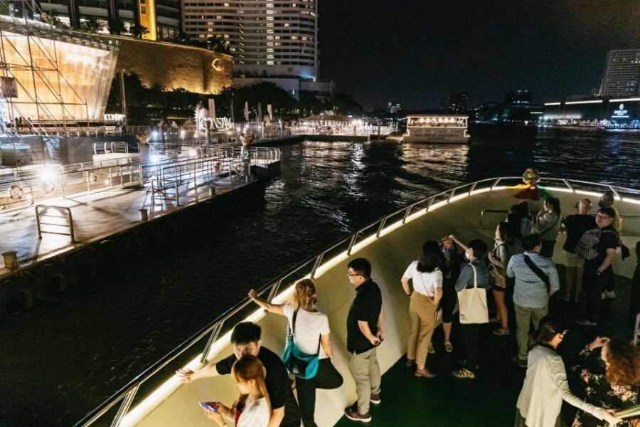 Bangkok: River Dinner Cruise on the Chao Phraya Princess - Chao Phraya Princess at night: what you’re really paying for