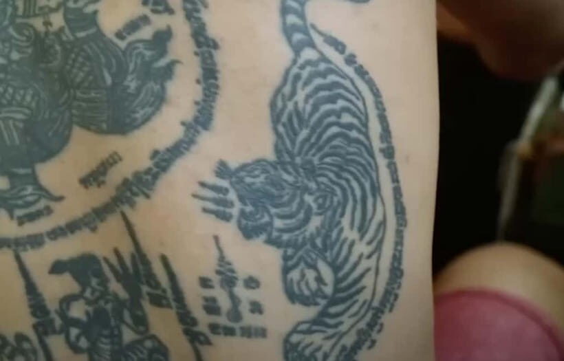 Bangkok: Sak Yant Thai Tattoo at Wat Bang Phra - At the temple: what you’ll likely do before the monk touches the stencil