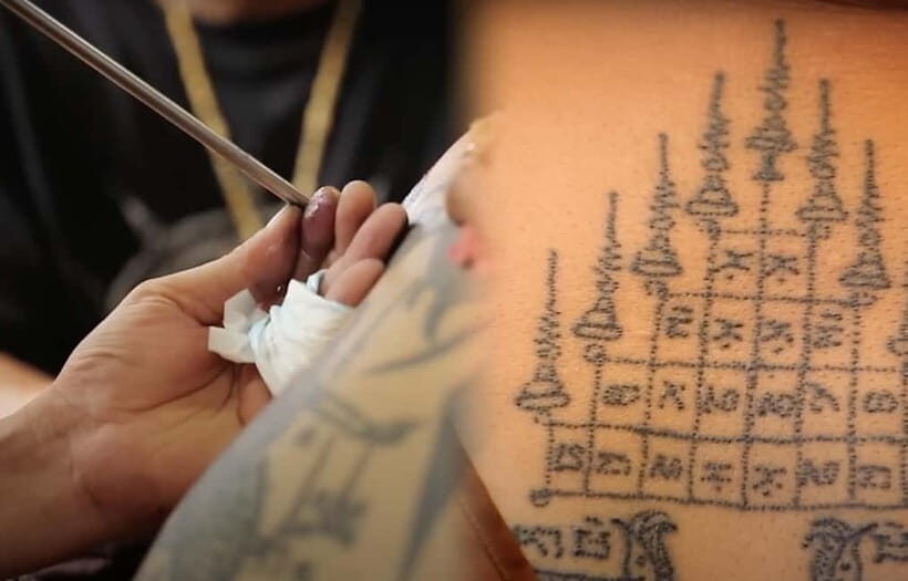 Bangkok: Sak Yant Thai Tattoo at Wat Bang Phra - Aftercare matters: healing film and what you should plan for