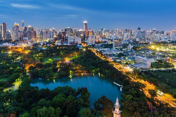 Bangkok Self-Guided Audio Tour - BACC, Lumpini Park, and MOCA for a modern Bangkok finish