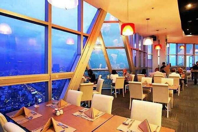 Bangkok Sky Buffet at Baiyoke Sky Admission Ticket - Timing and meal slots on the 81st floor