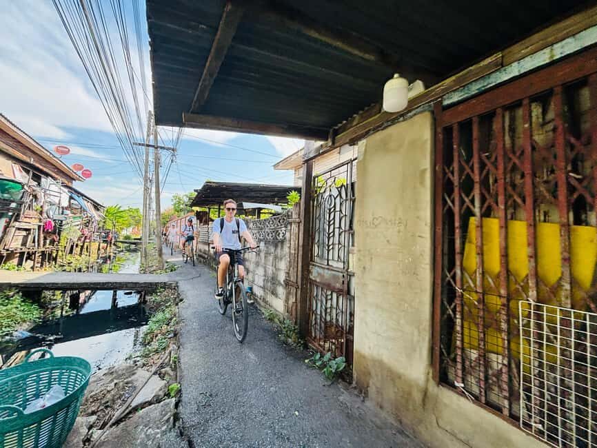Bangkok: Temples, Canals & Local Life Bike Tour - Meeting at Candbike Bangkok Tours near BTS Pho Nimit