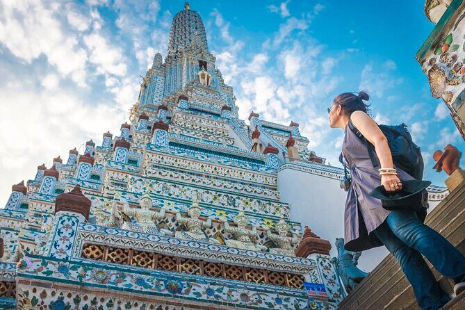 Bangkok Temples Tour at Wat Arun, Wat Phoa and Wat Saket - Start at National Stadium BTS and Use the Pickup Advantage