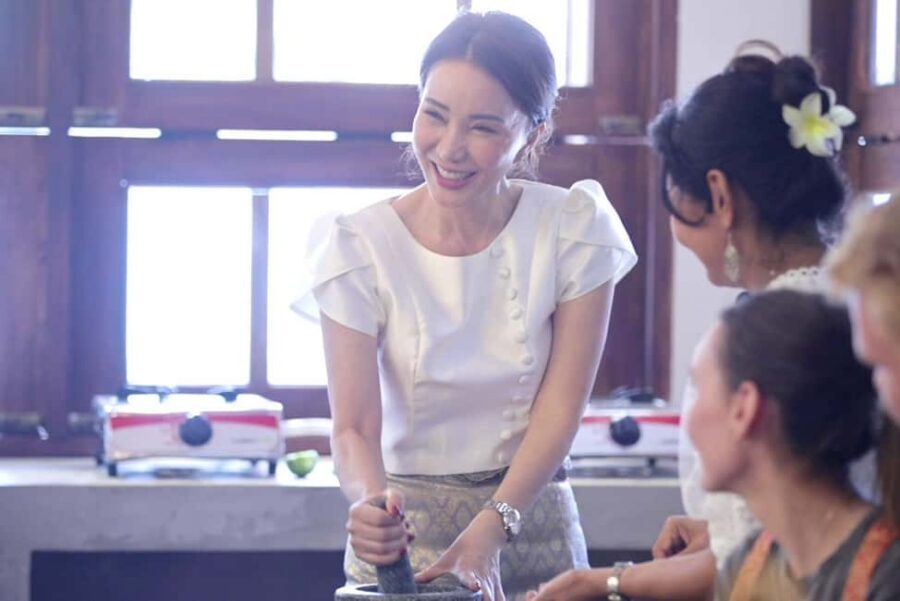 Bangkok: Thai Cooking Class With 4 Dishes & Thai Drink - Market-to-kitchen learning: how you’ll actually remember these flavors