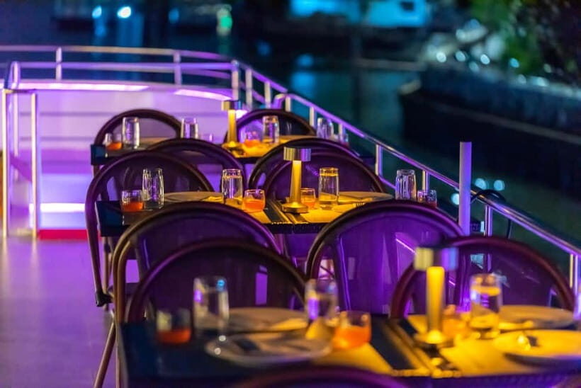 Bangkok: The Newest Luxury 5-Star Bangkok Chao Phraya Cruise - The 30+ Menu Buffet and Included Drinks: how to eat smart on board