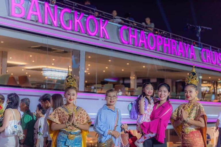 Bangkok: The Newest Luxury 5-Star Bangkok Chao Phraya Cruise - Dinner Cruise vs Sunset Cruise: which time fits your vibe