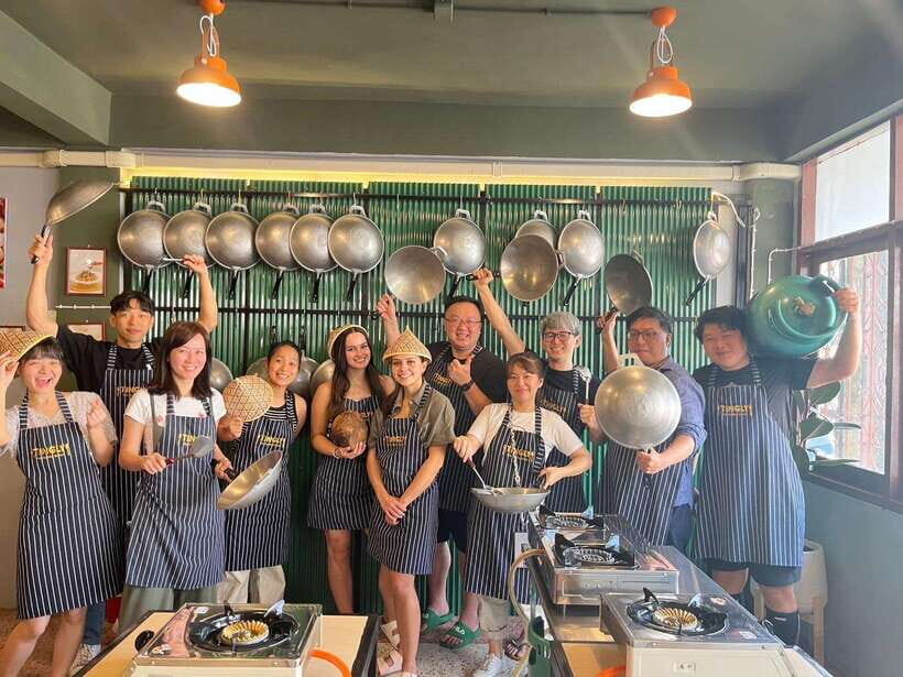 Bangkok: Tingly Thai Cooking School Half-Day Cooking Class - Hands-on prep, cooking, and eating together