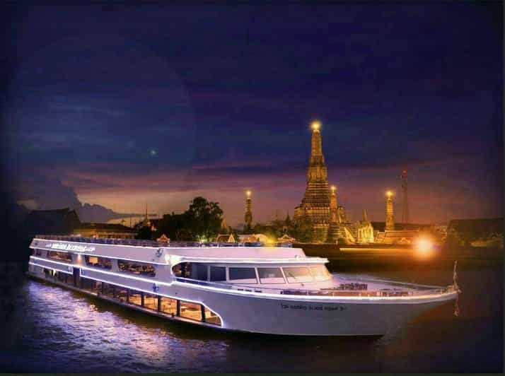 Bangkok: White Orchid Chao Phraya Cruise Free Flow Beer - From Wat Arun to Wat Pho: what you’ll see from the boat