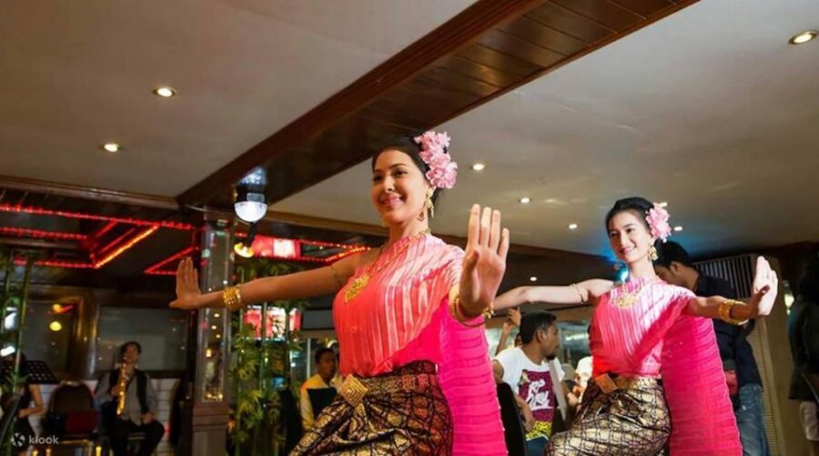 Bangkok: White Orchid Chao Phraya Dinner Cruise free Beer - White Orchid on the Chao Phraya: what you’re buying for $35