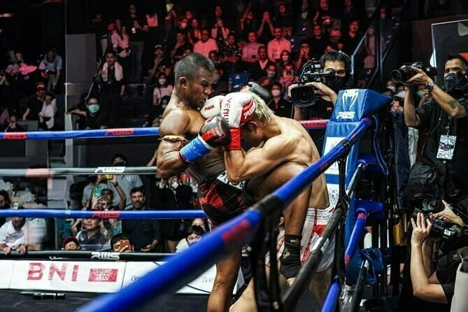 Bangkok's Top Muay Thai Ticket at Rajadamnern Stadium - English support and your seat view: what that means in real life