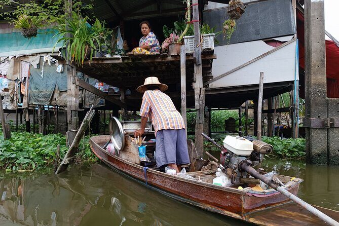 Canals of Bangkok private tour - Boats for every width: express ferry, long-tail, and rocket-boat