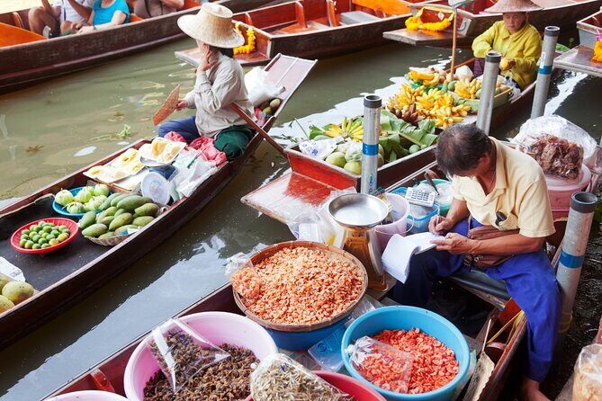 Damnoen Saduak Floating Market and Maeklong Railway Market Tour - Damnoen Saduak Long-Tail Boat Ride: Canal Life Meets Photo Spots